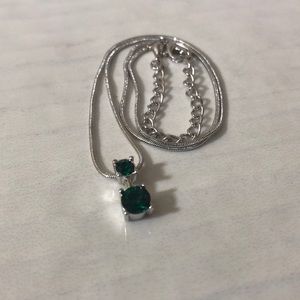 Annaleece Necklace Swarovski Crystal - Green